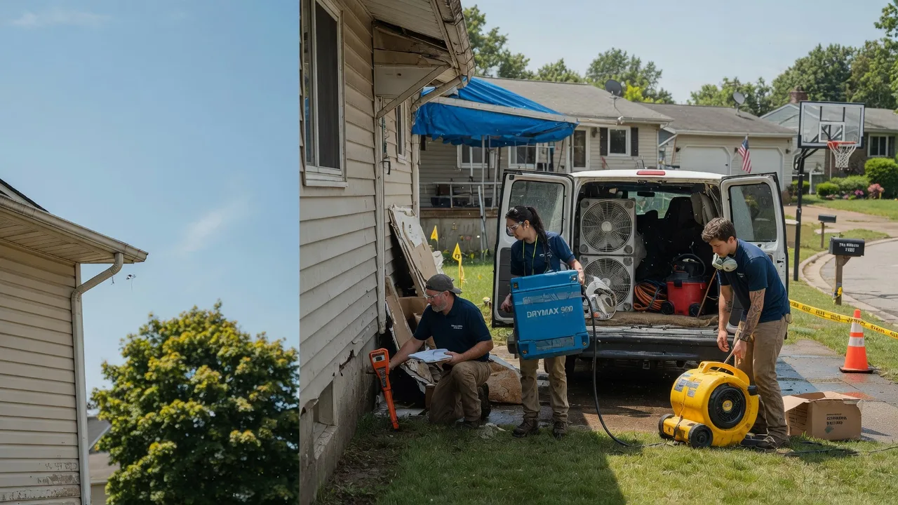 Ceiling Leak Cleanup in Gays Mills, WI near me